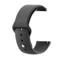 Силіконовий ремінець BeCover для Xiaomi iMi KW66/Mi Watch Color/Haylou LS01/LS02 Black (706356)