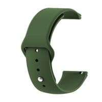 Силіконовий ремінець BeCover для Xiaomi iMi KW66/Mi Watch Color/Haylou LS01/LS02 Green (706367)