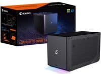 Внешняя видеокарта nVIDIA RTX 3090 24GB DDR6X 384 Bit Core: 1695MHz Memory: 19500MHz WaterCooler Thu GV-N3090IXEB-24GD