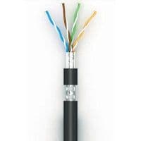 Кабель мережевий OK-Net OC-SFTP5E-VN-BOX/305 (КППЕО-ВП (100) 4х2х0,51)