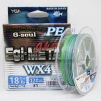 Шнур YGK G-Soul EGI Metal 180m 0.5/0.117mm 10lb/3.8kg (5545.00.11)
