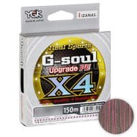 Шнур YGK G-Soul X4 Upgrade 200m 2.5/35lb Grey (5545.01.35)