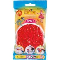 Набір для творчості Hama Midi червоних намистин 1000 шт термомозаїка (207-05)