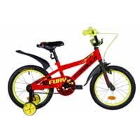 Детский велосипед Formula 16" FURY рама-8,5" 2020 Orange/Black (OPS-FRK-16-115)