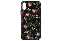 Чохол WK для Apple iPhone XS, WPC-061, Flowers RD/BK