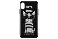 Чохол WK для Apple iPhone XS, WPC-087, Cute Dog Black