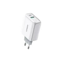 Мережева зарядка UGREEN CD170 36W USB + Type-C Charger (Білий)