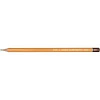 Олівець графітний Koh-i-Noor 10H без гумки корпус Жовтий (1500.10H)