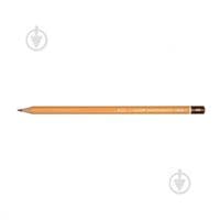 Олівець графітний Koh-i-Noor 8B без гумки корпус Жовтий (1500.8B)