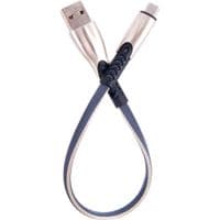 Кабель Dengos USB-microUSB 0.25м Grey (PLS-M-SHRT-PLSK-GREY)