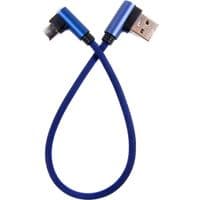 Абель Dengos USB-USB Type-C 0.25м Blue (NTK-TC-UG-SHRT-SET-BLUE)