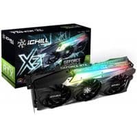 Видеокарта NVIDIA RTX 3080 LHR GPU: 1770MHz MEM: 10G GDDR6X 19.0Gbps 3DP+HDMI iChill RTX 3080 X3
