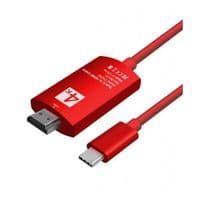 Переходник типу C на HDMI, 2 м, 4K, 30 Гц позацифровий (KBH1751)
