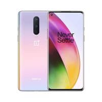 Смартфон OnePlus 8 (IN2013) 8/128GB Dual Sim Interstellar Glow; 6.55" (2400х1080) Fluid AMOLED / Qualcomm Snapdragon 865 / ОЗУ 8 ГБ / 128 ГБ встроенной / камера 48+16+2 Мп + 16 Мп / 5G / Bluetooth, Wi-Fi, NFC / GPS, A-GPS, GLONASS, Beidou, Galileo, SBAS / ОС Android 10.0 (Q) / 160.2x72.9x8 мм, 180 г / 4300 мАч / розовый