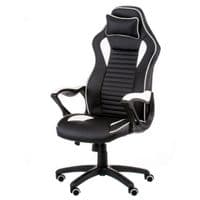 Ігрове крісло Special4You Nero black/white (E5371)
