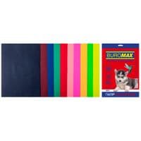 Папір Buromax А4, 80г, ТЕМНИЙ+НЕОН, 10 кольорів, 20ш (BM.2721020-99)