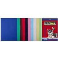 Папір Buromax А4, 80г, ТЕМНА+ПАСТЕЛЬ, 10 кольорів, 50ш (BM.27211150-99)