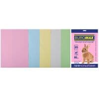 Папір Buromax А4, 80г, ПАСТЕЛЬ, 5 кольорів, 20 ш (BM.2721220-99)