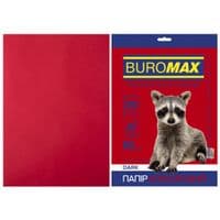 Папір Buromax А4, 80г, ТЕМНИЙ бордо, 20ш (BM.2721420-13)
