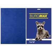 Папір Buromax А4, 80г, ТЕМНО-синій, 50ш (BM.2721450-02)
