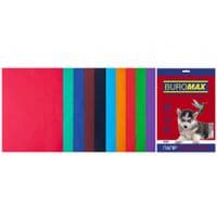 Папір Buromax А4, 80г, ТЕМНА+ІНТЕНСИВНА, 10 кольорів, 20ш (BM.2721920-99)