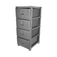 Комод VIOLET HOUSE  0358 Роттанг Metalic 38*45*90 см (0358 Роттанг Metalic 38*45*90 см)