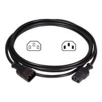 Кабель живлення IEC320 C13 - IEC320 C14 довжина 1, 8м. IP-C-C3C418