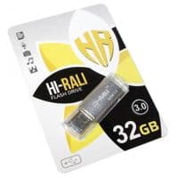Флеш-накопичувач USB3.0 32GB Hi-Rali Rocket Series Silver (HI-32GB3VCSL)