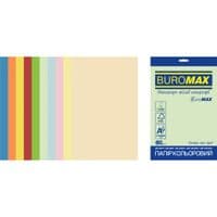 Папір Buromax А4, 80г, PASTEL+INTENSIVE, 10colors, 250sh, SUPERMIX EUROMAX (BM.27216250E-99)
