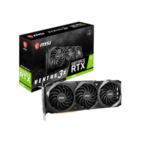 Видеокарта NVIDIA RTX 3080 /VENTUS/3X/OC/LHR/10GB/GDDR6X RTX 3080 VENTUS 3X 10G OC LHR