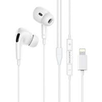 Наушники BOROFONE BM30 Pro Original series earphones for Lightning White