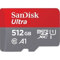 Карта памяти microSDXC (UHS-1) SanDisk Ultra 512Gb class 10 A1 (120Mb/s)