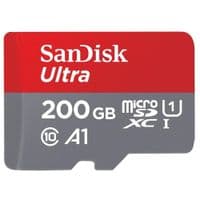 Карта памяти microSDXC (UHS-1) SanDisk Ultra 200Gb class 10 A1 (120Mb/s)
