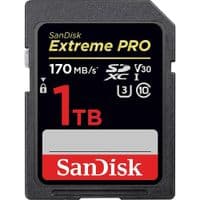 Карта памяти SDXC (UHS-1 U3) SanDisk Extreme PRO 1TB class 10 V30 (170Mb/s)