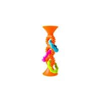 Брязкальце Fat Brain Toys прорізувач на присосках pipSquigz Loops помаранчевий (F165ML)