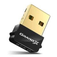 Bluetooth-адаптер Grand-X 5.0 Realtek RTL8761B, 7 пристроїв, aptX, Low Energy (BT50G)
