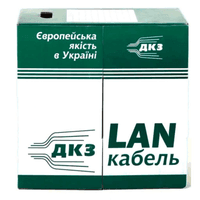 Кабель UTP кат.5е, ПВХ, 4 пари, 4х2х0,50, 305м, білий 5500