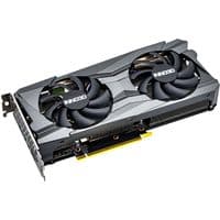 Видеокарта NVIDIA RTX 3060 LHR GPU: 1792 МГц MEM: 12G GDDR6 15,0 Гбит/с 3DP+HDMI Inno3D RTX 3060 Twin X2 OC