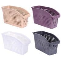 Контейнер квадратний ФІОЛЕТНИЙ ДІМ 0848 MIH Органайзер для залу 12 * 29 * 16 см (0848 MIH Органайзер для залу 12 * 29 * 16 см)