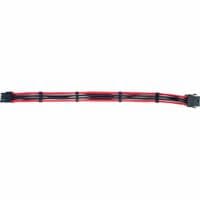 Кабель Qube для блоку живлення QUBE 6 + 2P VGA Black-Red (QBW8PBR)