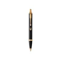 Ручка шариковая Parker IM 17 Black GT BP Трезубец (22 032_TR)