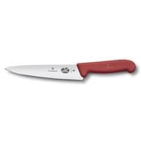 Кухонный нож Victorinox Fibrox разделочный 19 см, красный (5.2001.19)