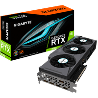 Відеокарта nVIDIA RTX 3090 24GB DDR6X 384Bit Core: 1695MHz Memory: 19500MHz GV-N3090EAGLE-24GD