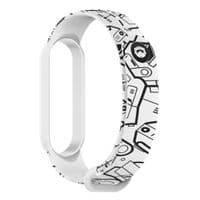 Ремінець Armorstandart This is the Way для Xiaomi Mi Band 6/5 Throoper Patern White (ARM59260)