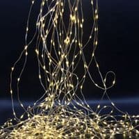 Гірлянда Novogod`ko Кінський хвіст, медн.провода 345 LED,тепл.біл, 2,3м (974226)