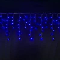 Гирлянда Novogod`ko бахрома 83 LED, синяя, 2,1*0,7м, 8 режимов (973772)