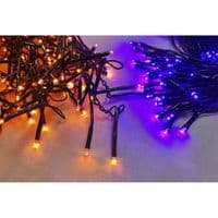 Гірлянда YES! Fun 100 LED, оранжевий+фіолет. 5м, 8 режимів (801178)