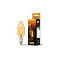 Лампочка TITANUM Filament C37 4W E14 2200K бронза (TLFC3704142A)