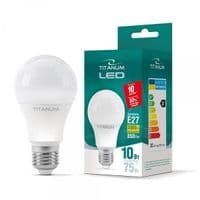 Лампочка TITANUM A60 10W E27 3000K (TLA6010273)