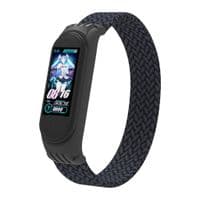 Ремінець для фітнес браслета Armorstandart Braided Solo Loop Xiaomi Mi Band 4/5/6 Charcoal size S (ARM59179)